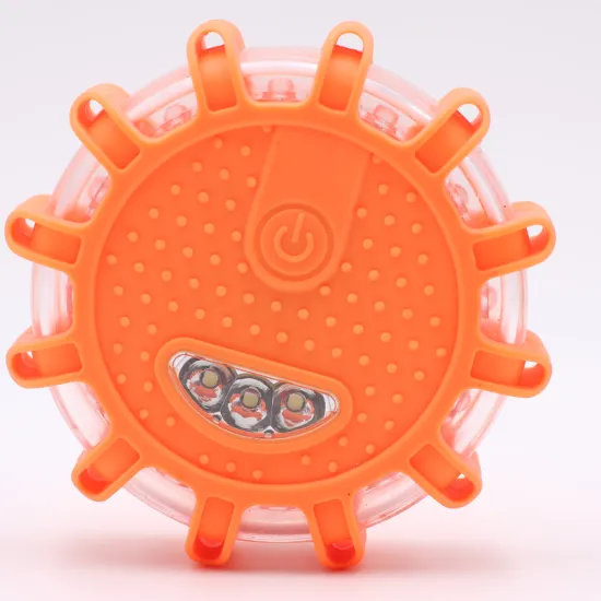 9 Modes IP65 Portable Car Rotating LED Traffic Flare for Roadside Warning