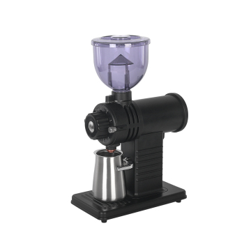 Stainless Steel Electric Coffee Grinder with Adjustable Speed for Home & Commercial Use