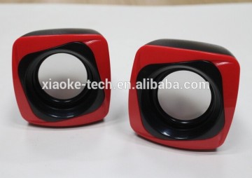 2017 new design cube USB 2.0 laptop computer portable mini ibastek speaker