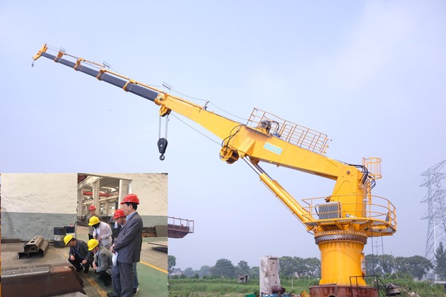 1.5T36.6M-telescopic boom crane