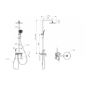 Four Function Shower System Chrome