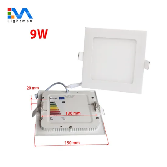 150x150mm Square LED Panel Downlight