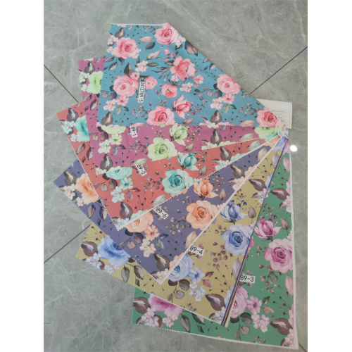 Dull Four Way Stretch Digital Printing Dress Fabrics