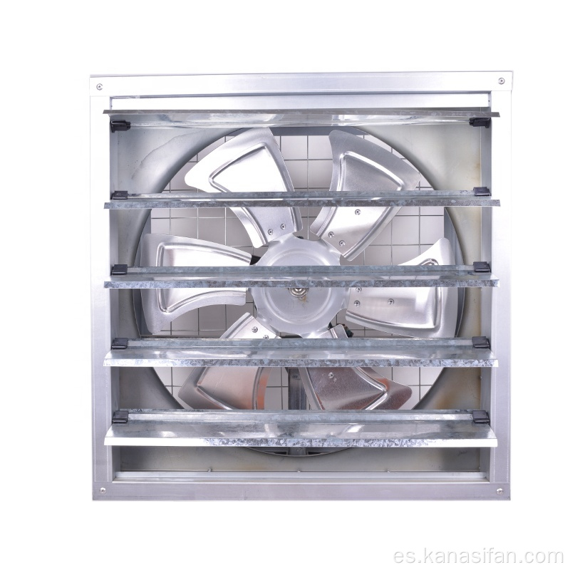 Ventilador axial de aire de ventilación de escape potente industrial