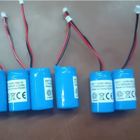 Wholesale High Discharge Rate 600mAh Rechargeable Li-Ion Battery Packs