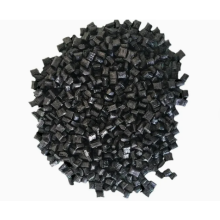 HIPS black recycled particles