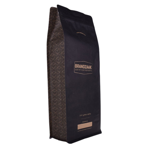 resealable flat bottom coffee packaging bags