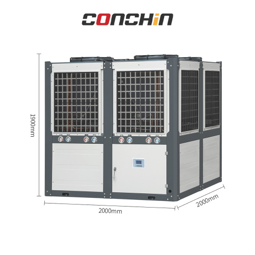 120kW Four Fan Sonyo צ'ילר תעשייתי מקורר אוויר