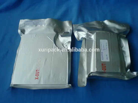 Aluminum foil freezer bag for food