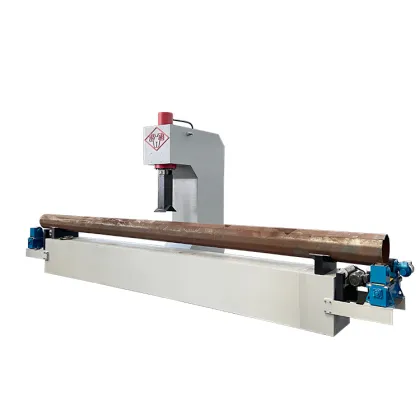 Light Pole Production Equipment with Straightening Function