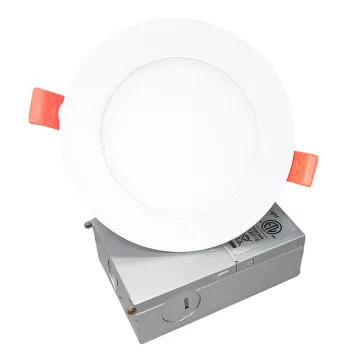 Easy Install 4 Inch Black Trim LED Panel Light DA-RL4W9 for US & Canada