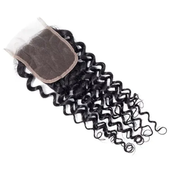 100% Brazilian Human Hair Swiss Lace Closure - 4x4, 5x5, 6x6, 7x7