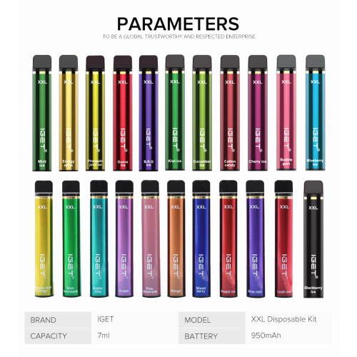 IGET XXL 1800 Puffs Disponível E-Cigarette Australia