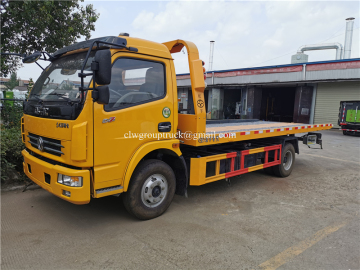 Sliding Platform Wrecker Flatbed Tow Truck