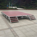 Aluminum alloy plug in stage portable
