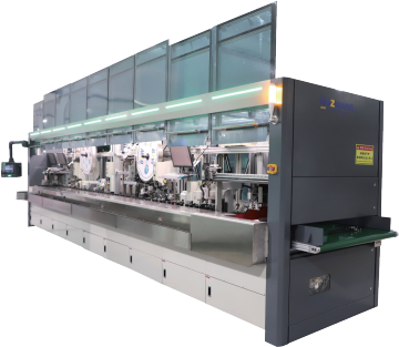 FAKRA 90° cable semi-automatic processing line