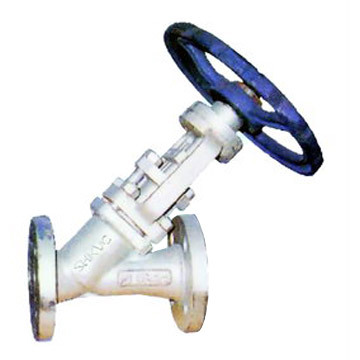 Y Type Jacket Vacuum Globe Valve