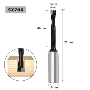 Woodworking Machinery: Row Drilling Machine with Alloy Drill Bits for Forward and Reverse Drilling