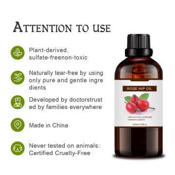 Natural Organic Moisturizing Hair Care RoseHip Essential Oil