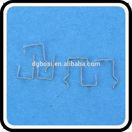 Bosi Spring steel gold plating battery clips