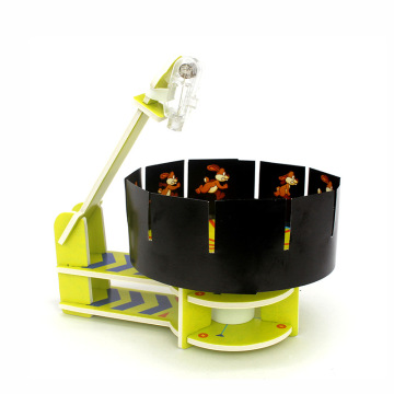 STEM DIY Animation Projector Robot: An Educational Toy for Engineering, Science, Physics & Electric Building Experiments