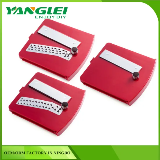 Tri-blade Plastic Spiral Vegetable Slicer Spiralizer Cutter Kitchen New