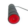 Rubber roller for printing paint