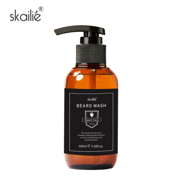 Wholesale Organic Private Label Men's Beard Care: Custom Mustache and Beard Foam Wash