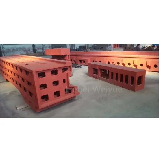 Lost Mold Casting Tool Base Parts for Industrial Machining Equipment: Cast Iron Components for CNC, Milling Machines, Lathes, and Grinders
