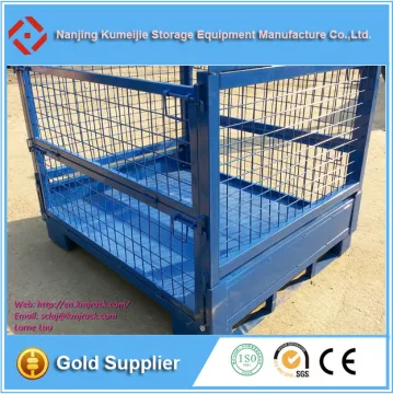 Collapsible Metal Wire Mesh Cage Pallet