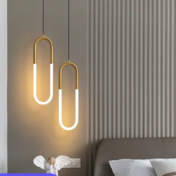 Bedside Chandelier TV Background Wall Cabinet Hanging Wire Light Long Line Single Double-Headed Vertical Light" 

However, to make it more concise and SEO-friendly, you might consider:

"Bedside Chandelier TV Wall Cabinet Hanging Light