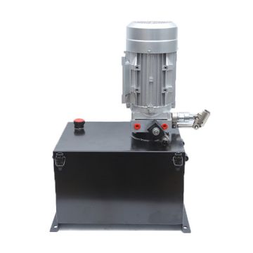 Ac single acting manual pump hydraulic power unit