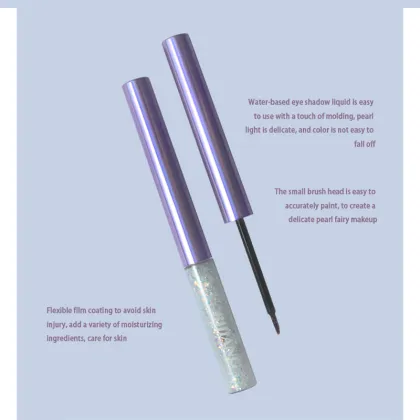 Shiny liquid eye shadow