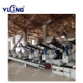 220kw Poplar Biomass pellet making machine