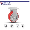 6 -Zoll -Eisen -Kern -PU -Starrräder Karren Casters