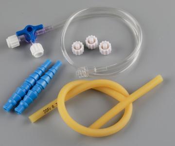Surgical drain Latex T tube for hospital used