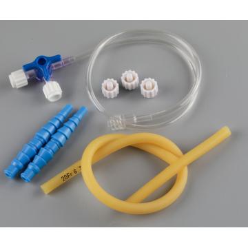 Drain chirurgical Tube en Latex T pour l&#39;hôpital utilisé