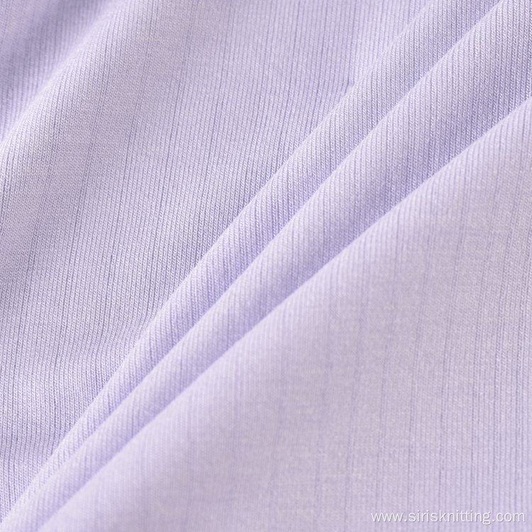 Reviva Viscose Spandex Drop Needle Jersey Fabric