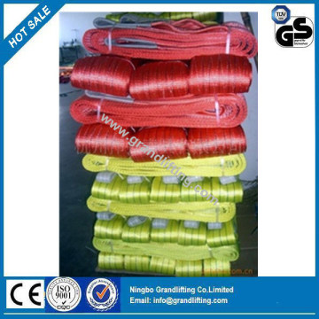 EU Standard Safe Factor 7: 1 En1492-1 Flat Eye Eye Webbing Sling