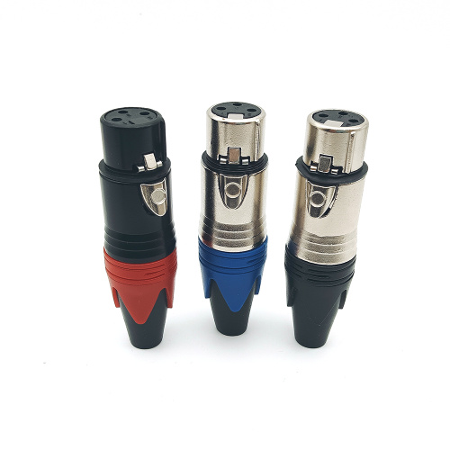XLR Female Solder Connector for Microphone Audio Cables