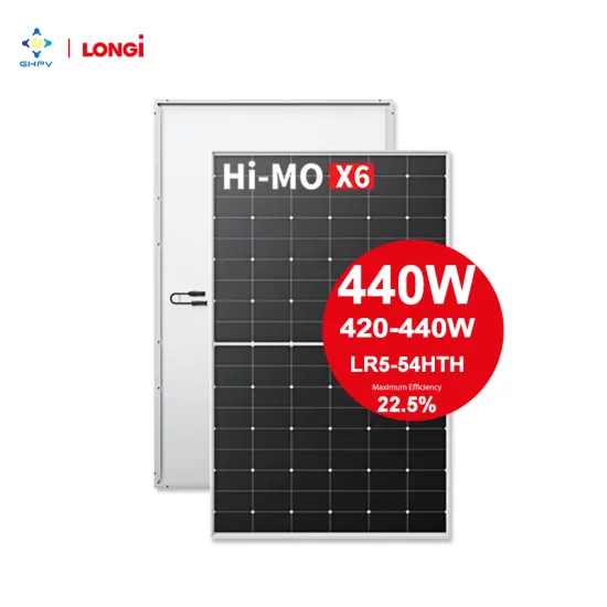 Longi Hi-Mo X6 LR5-54HTH Explorer Solar Panels: 420W to 430W, 425W, 108 Half Cells - Transparent Photovoltaic Panels