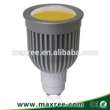 5W 7W led cob gu10 led spotlight, RA>82 energy saving led cob led downlight