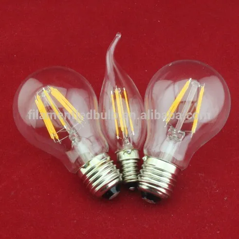 Ra80 360 degree 3W filament led lighting bulb