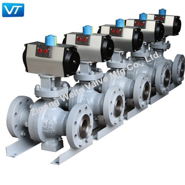 pneumatic_flanged_ball_valve_class_600_