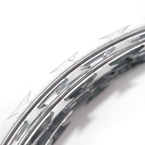 Galvanized BTO-22 Concertina Razor Barbed Wire