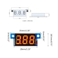 Mini DC 0-10A Digital LED Ammeter Current Panel Meter 0.36inch Module Reverse Protection