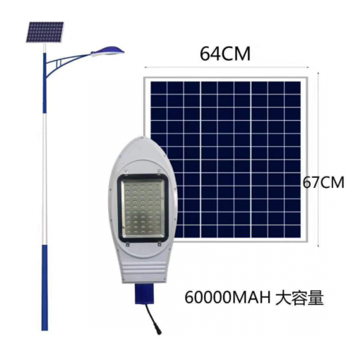 Lampione solare con controller intelligente