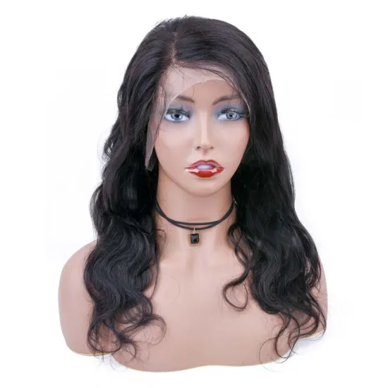 Wholesale Unprocessed Good Price Raw Virgin Hair Indian Silk Top Full Lace 360 Wigs Natural Hair
