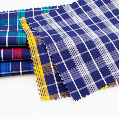 100%Cotton Yarn Dyed Plaid Petticoats Fabric