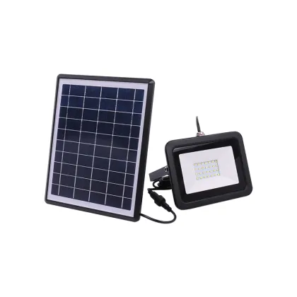 Longer Lifespan Powerful Solar-Powered LED Flood Light for Outdoors